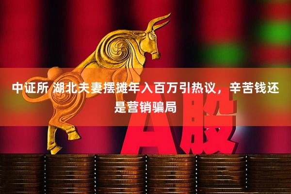 中证所 湖北夫妻摆摊年入百万引热议，辛苦钱还是营销骗局